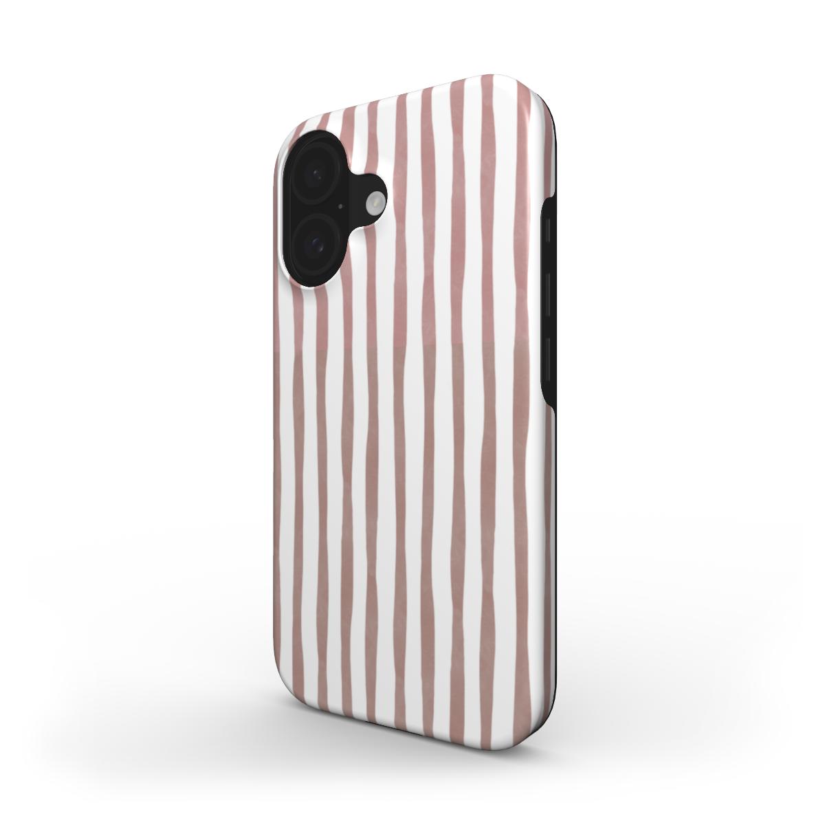 Burgundy Stripes - Tough Case