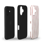 Burgundy Stripes - Tough Case
