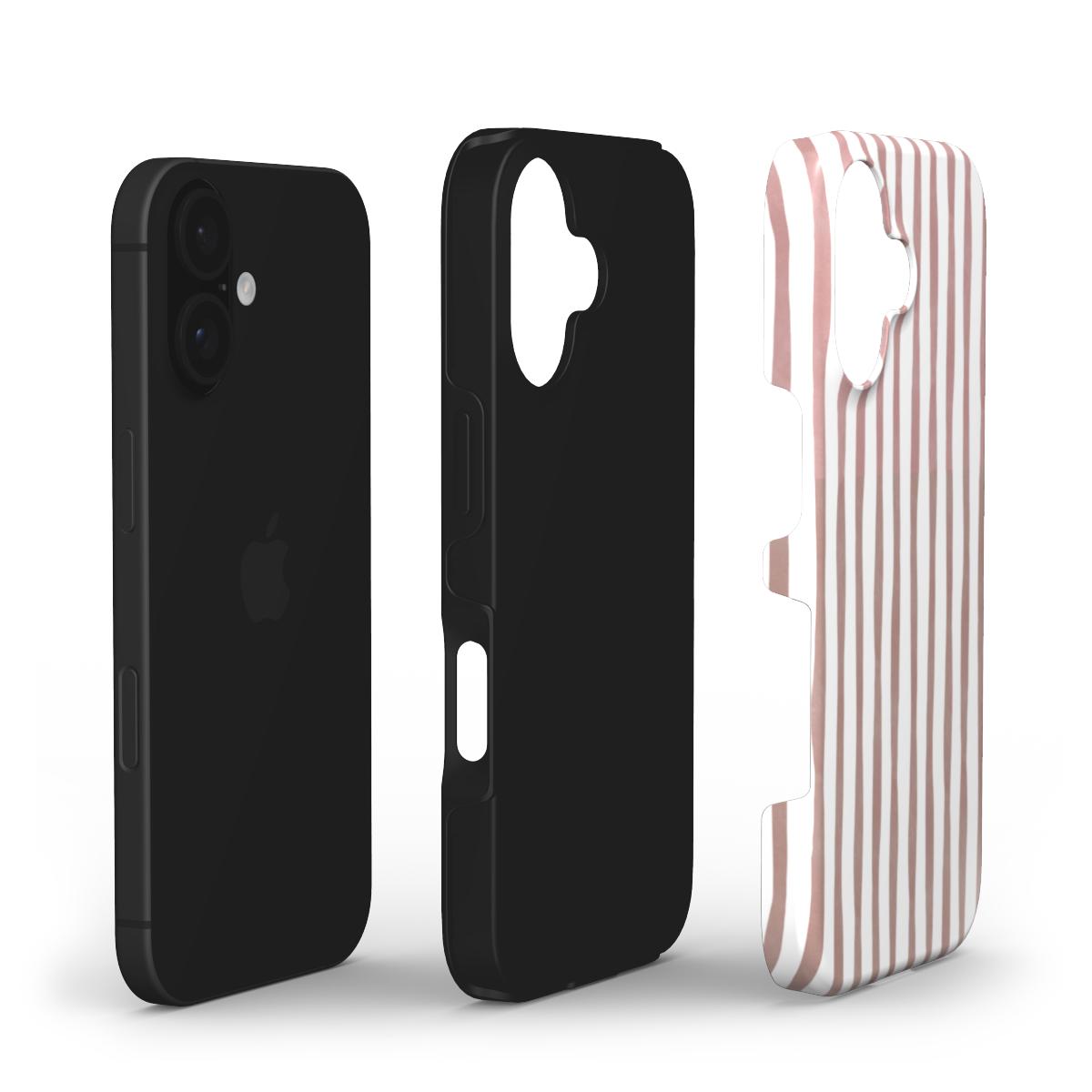 Burgundy Stripes - Tough Case