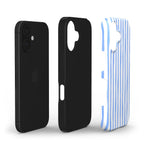 Sky Blue Stripes - Tough Case