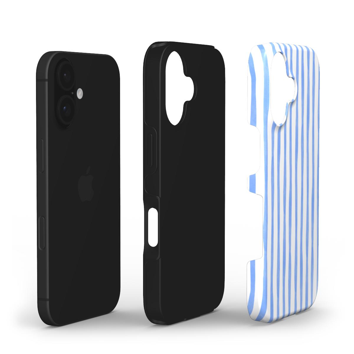 Sky Blue Stripes - Tough Case