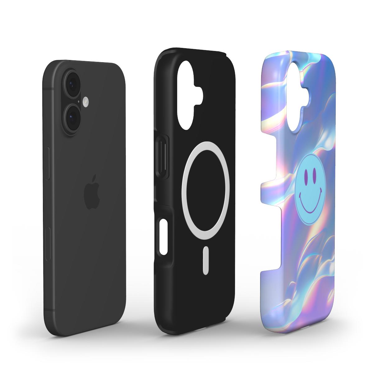 Blue Smiley - MagSafe Tough Case