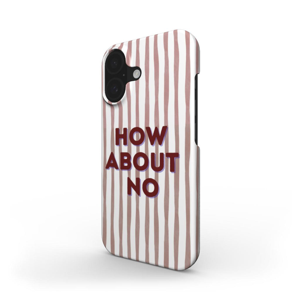 How About No - Slim Case