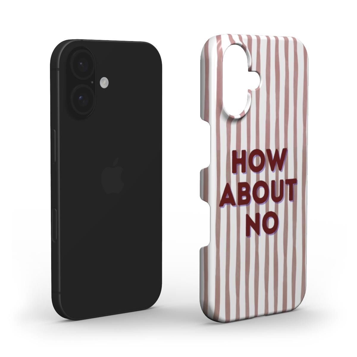 How About No - Slim Case