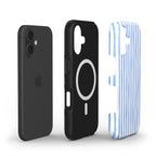 Sky Blue Stripes - MagSafe Tough Case