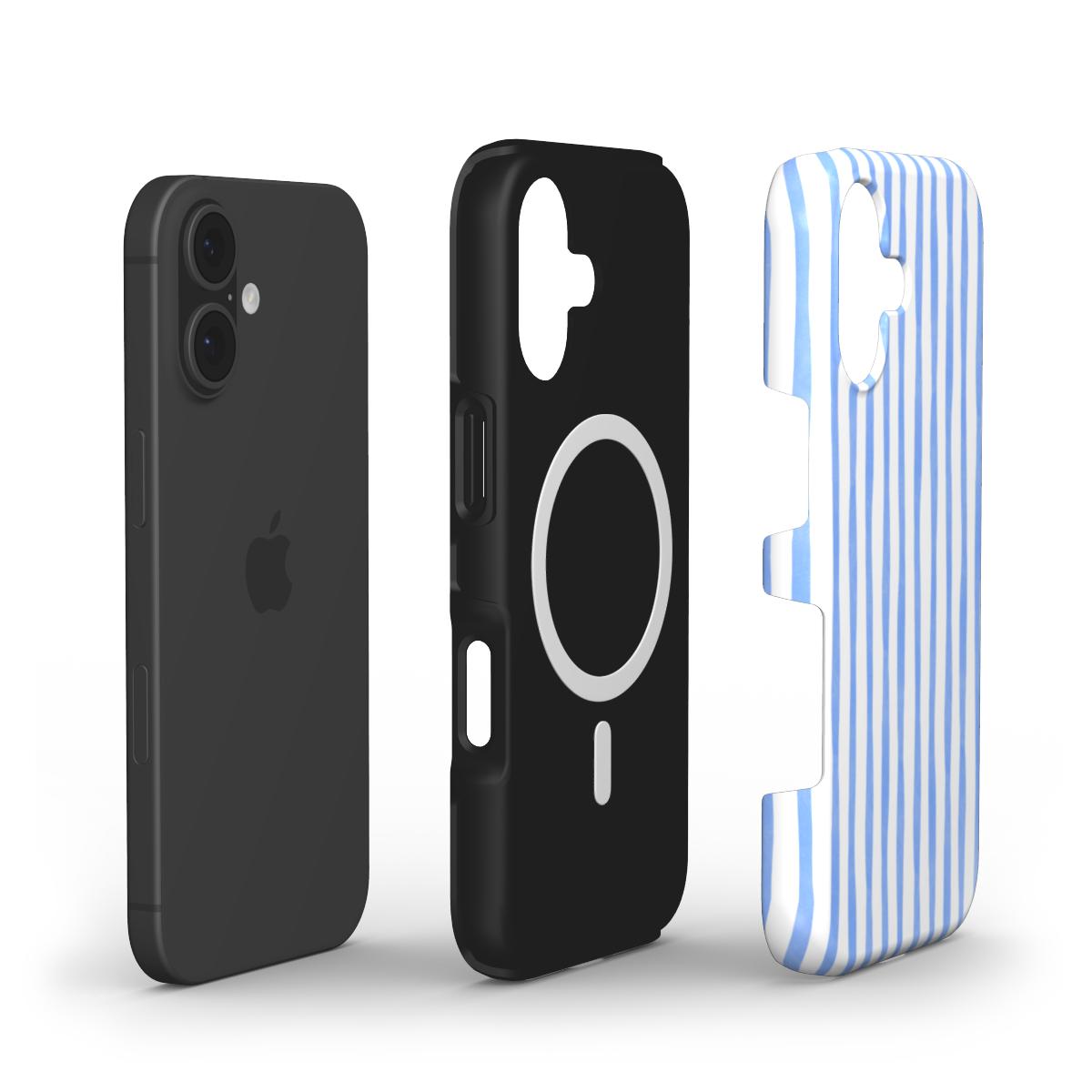 Sky Blue Stripes - MagSafe Tough Case