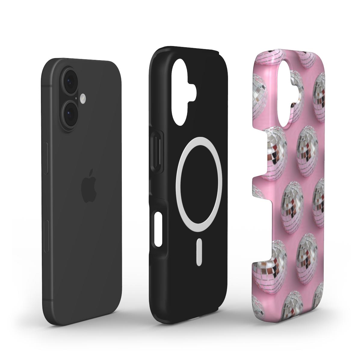 Disco Print Pink - MagSafe Tough Case