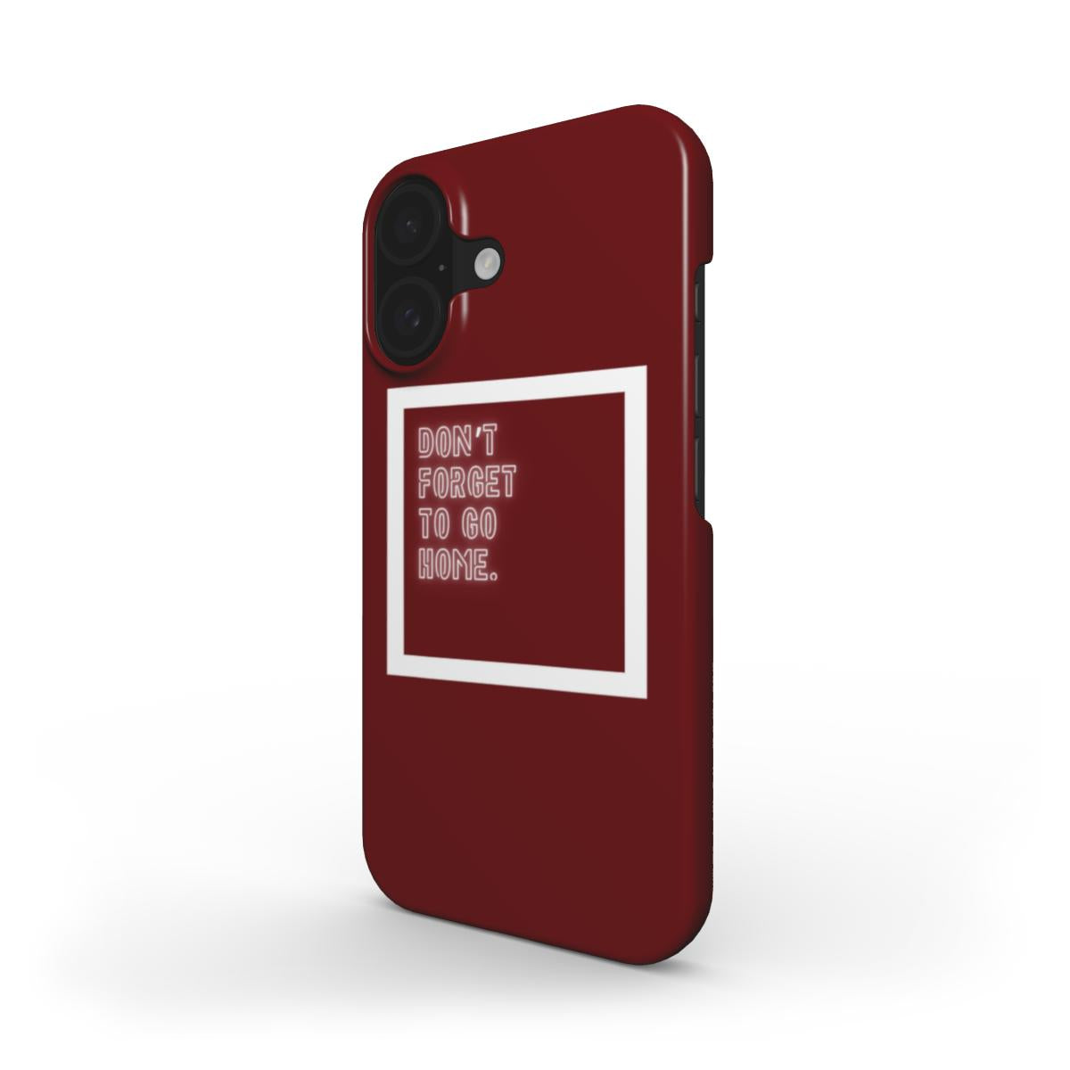 Don't Forget To Go Home - Slim Case