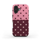 Reflection Dots Pink & Burgundy - MagSafe Tough Case