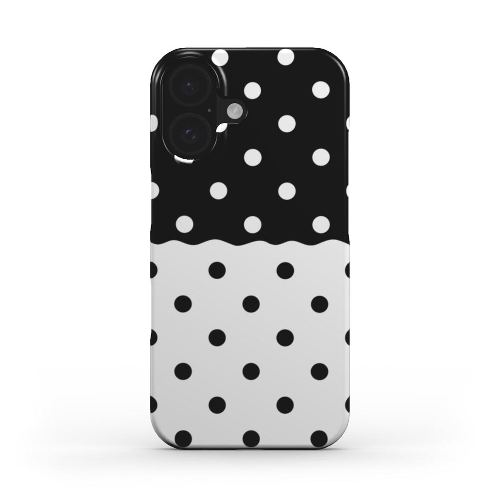 Reflection Dots Black & White - Slim Case