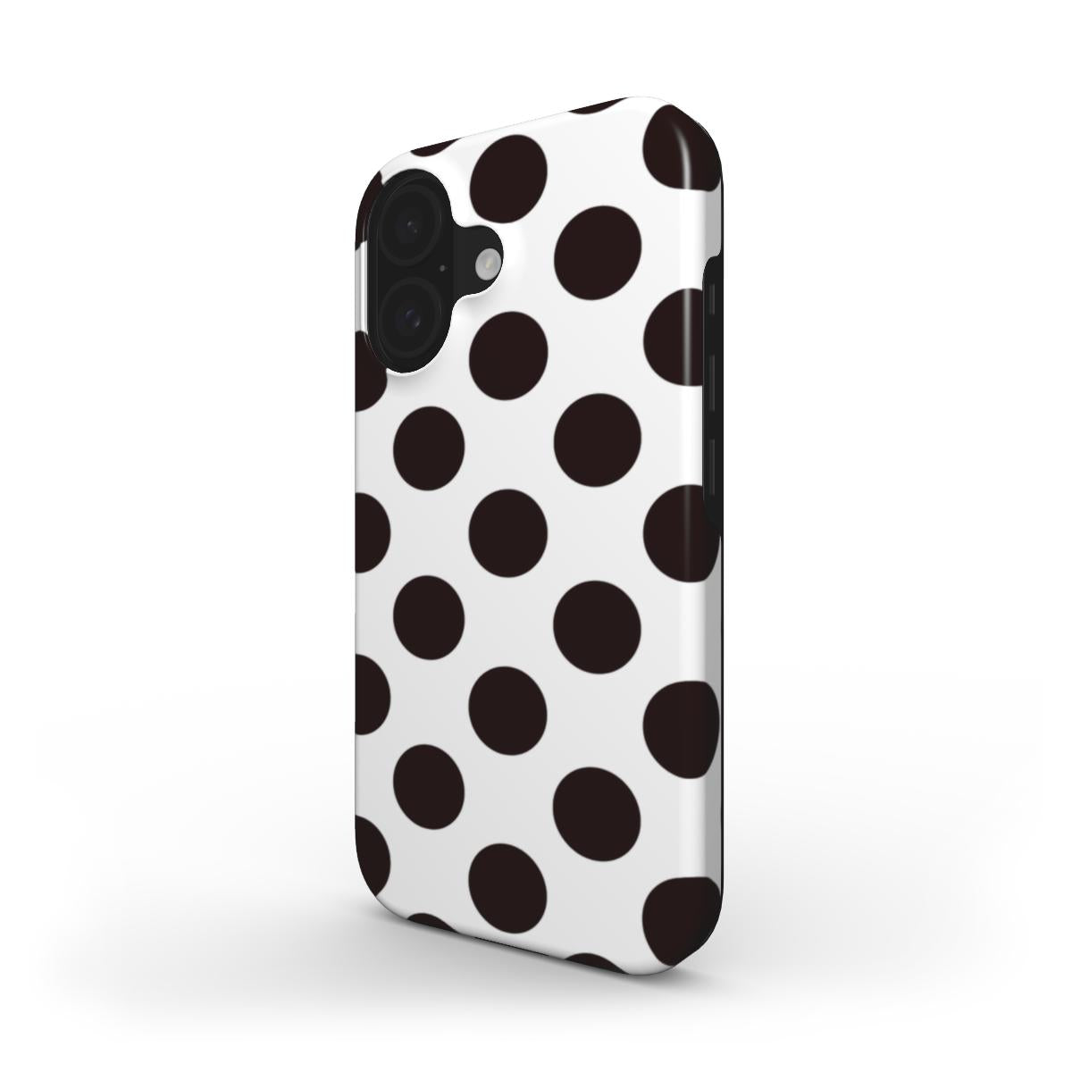 Jumbo Dots Black & White - Tough Case