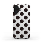 Jumbo Dots Black & White  - Slim Case