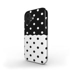 Reflection Dots Black & White - MagSafe Tough Case