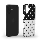 Reflection Dots Black & White - Slim Case