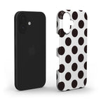 Jumbo Dots Black & White  - Slim Case
