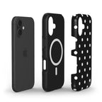 Dots Black & White - MagSafe Tough Case