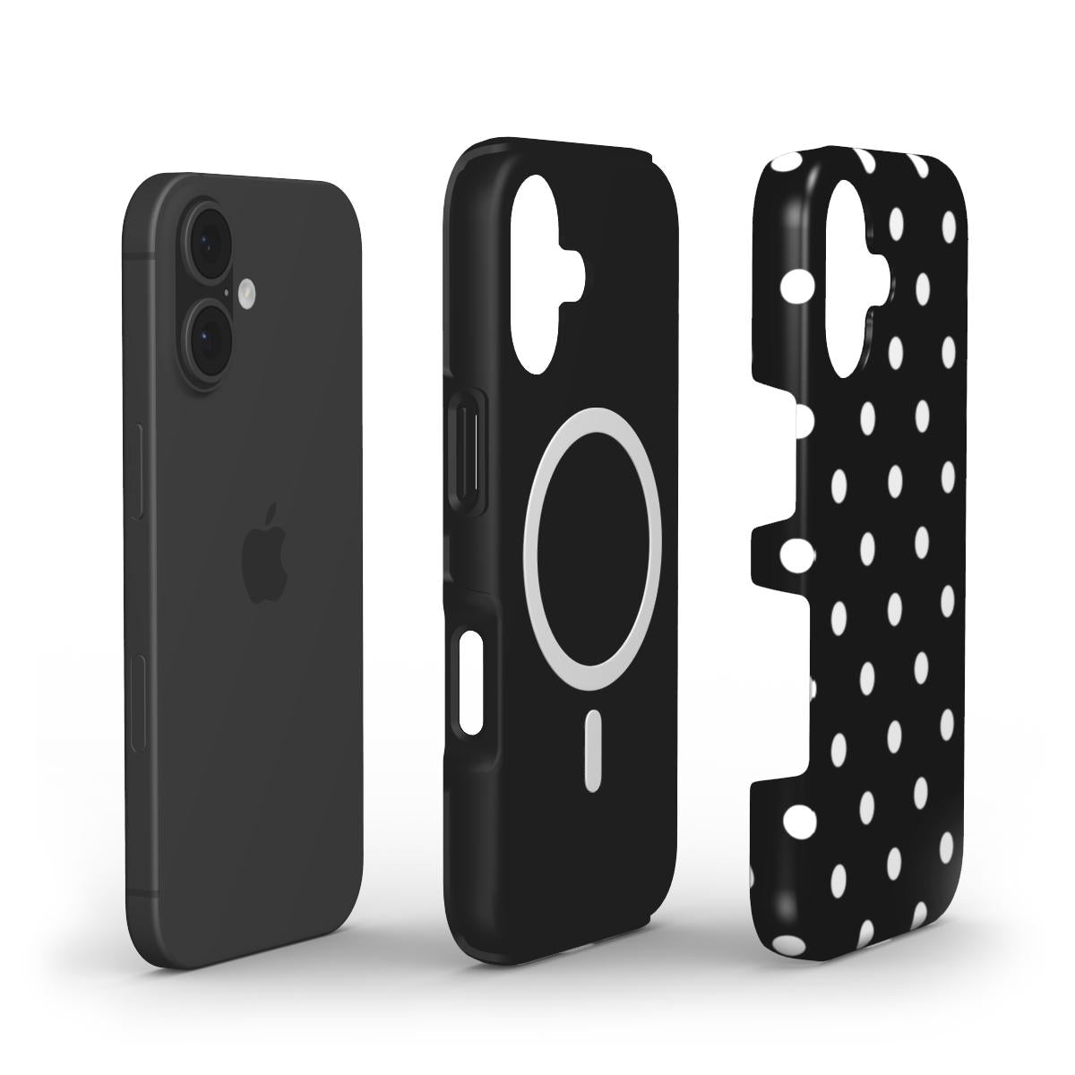 Dots Black & White - MagSafe Tough Case