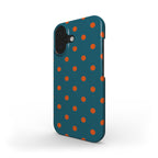 Dots Teal & Orange - Slim Case