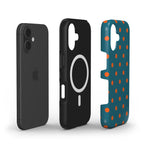 Dots Teal & Orange - MagSafe Tough Case
