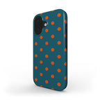 Dots Teal & Orange - Tough Case