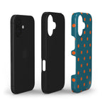 Dots Teal & Orange - Tough Case