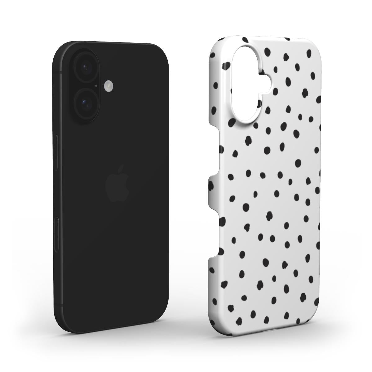 Wild Dots White & Black - Slim Case