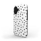 Wild Dots White & Black - Tough Case