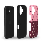 Reflection Dots Pink & Burgundy - Tough Case