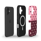 Reflection Dots Pink & Burgundy - MagSafe Tough Case