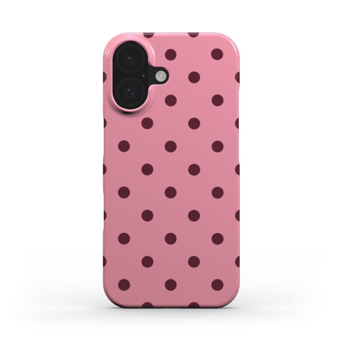 Dots Pink & Burgundy - Slim Case