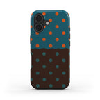 Reflection Dots Brown & Teal - MagSafe Tough Case