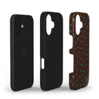 Wild Dots Brown & Teal - Tough Case