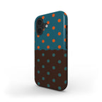 Reflection Dots Brown & Teal - MagSafe Tough Case