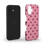 Dots Pink & Burgundy - Slim Case