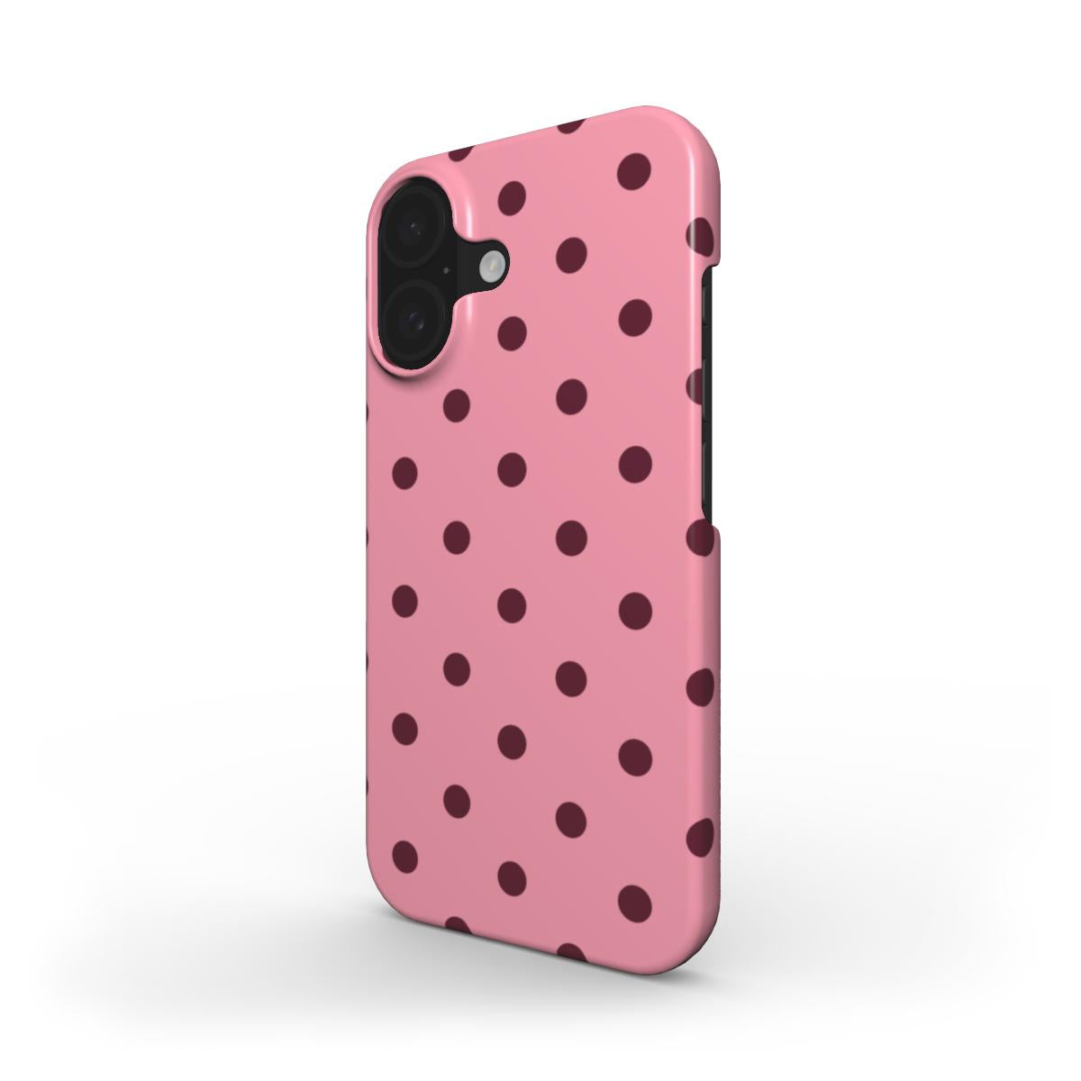 Dots Pink & Burgundy - Slim Case