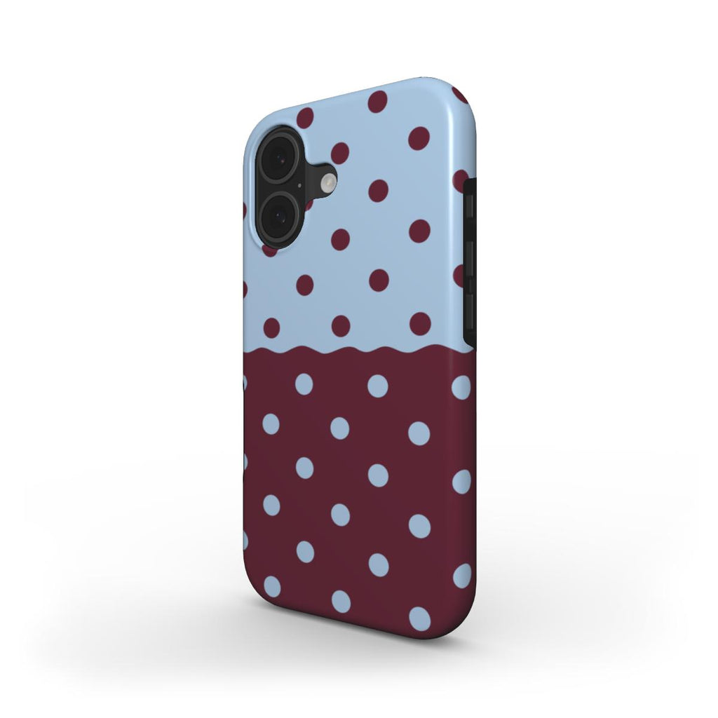 Reflection Dots Blue & Burgundy - MagSafe Tough Case