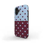 Reflection Dots Blue & Burgundy - MagSafe Tough Case