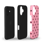 Dots Pink & Burgundy - Tough Case