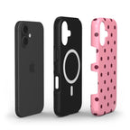 Dots Pink & Burgundy - MagSafe Tough Case
