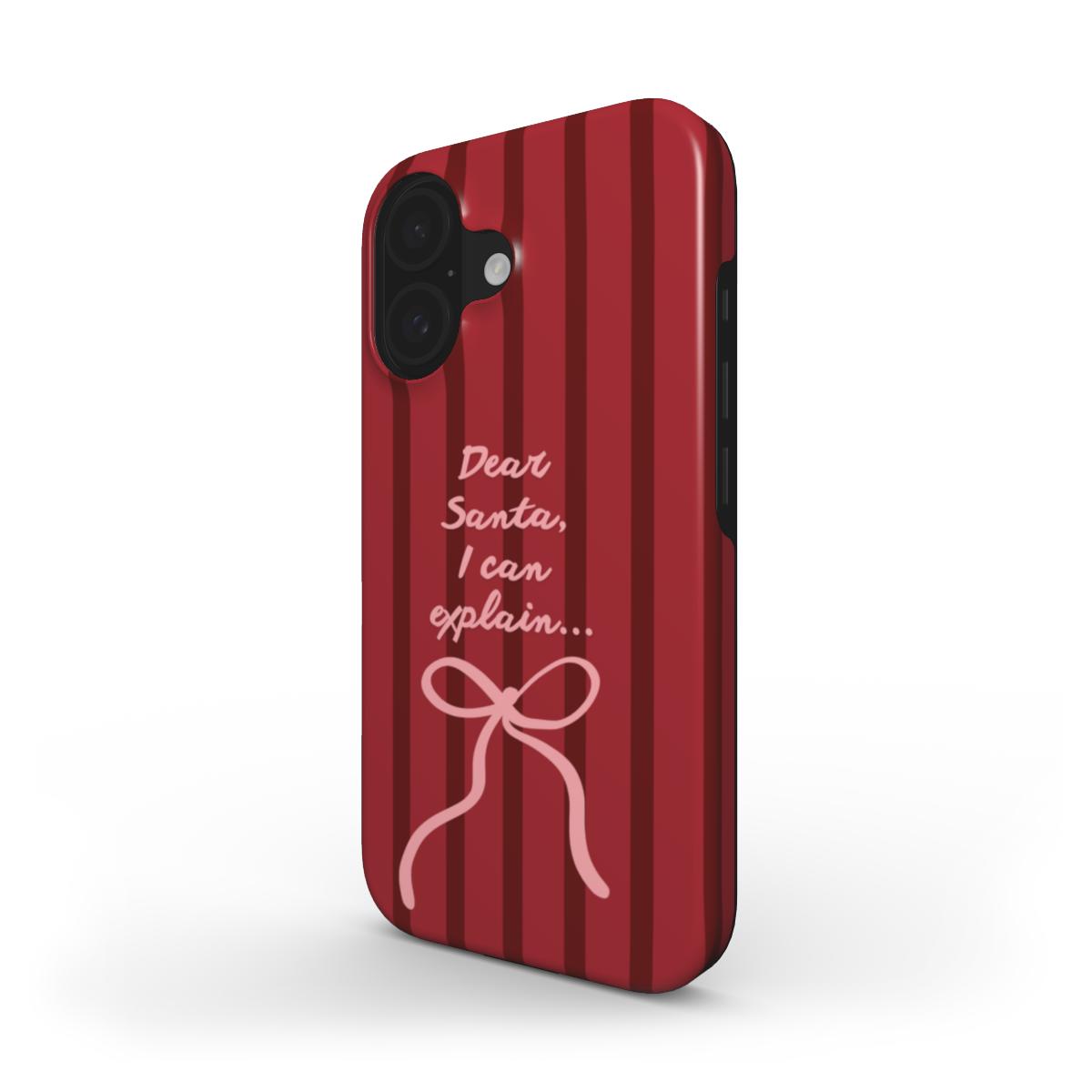 Dear Santa Red - Tough Case