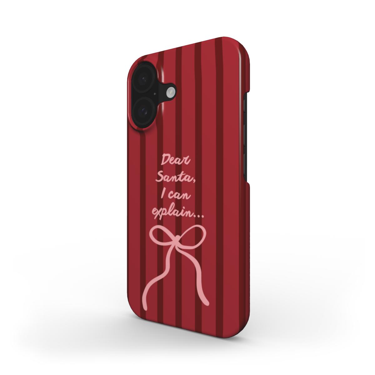 Dear Santa Red - Slim Case