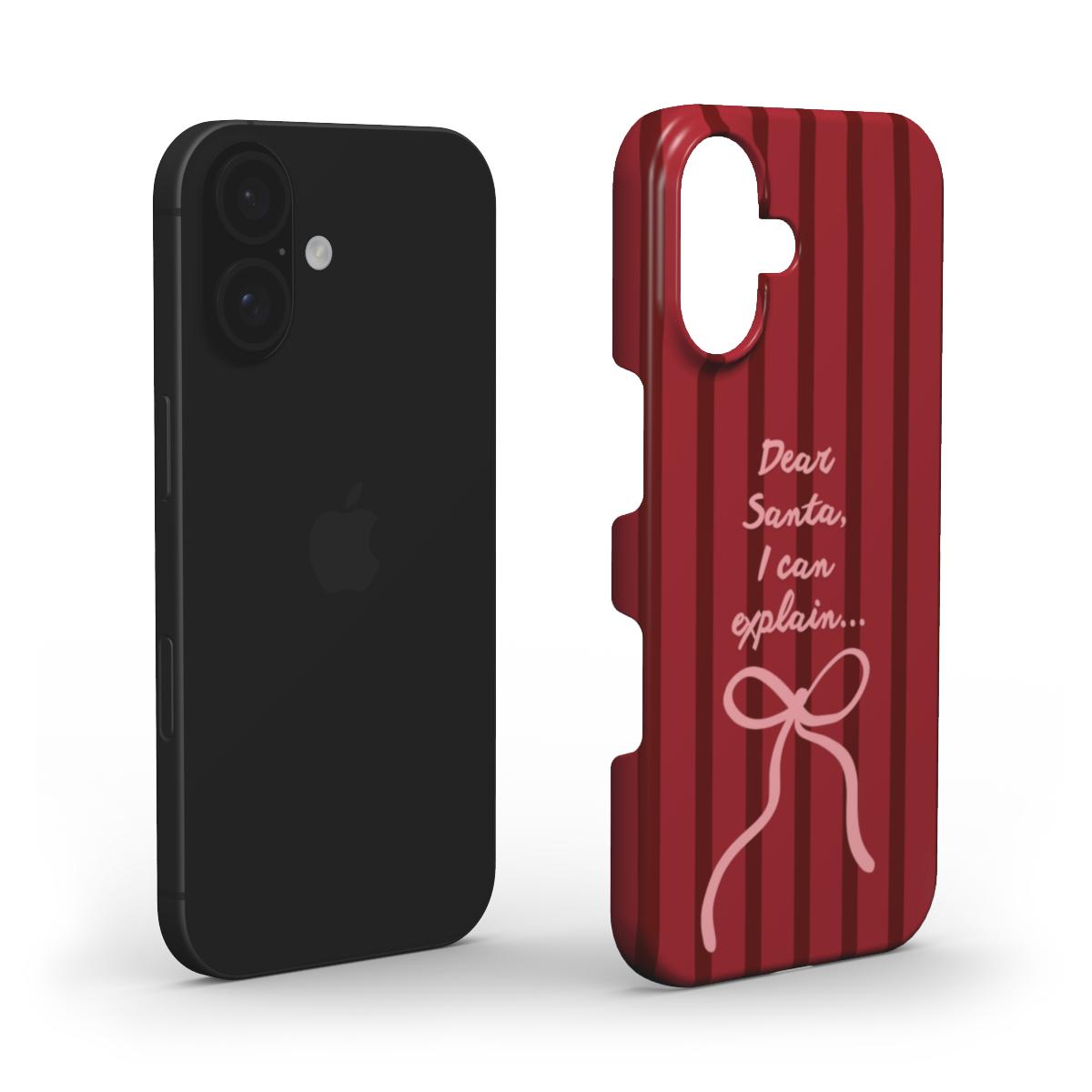 Dear Santa Red - Slim Case