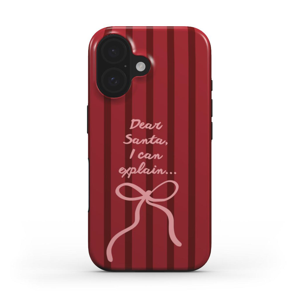 Dear Santa Red - Tough Case