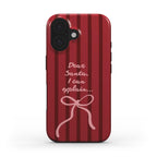 Dear Santa Red - Tough Case