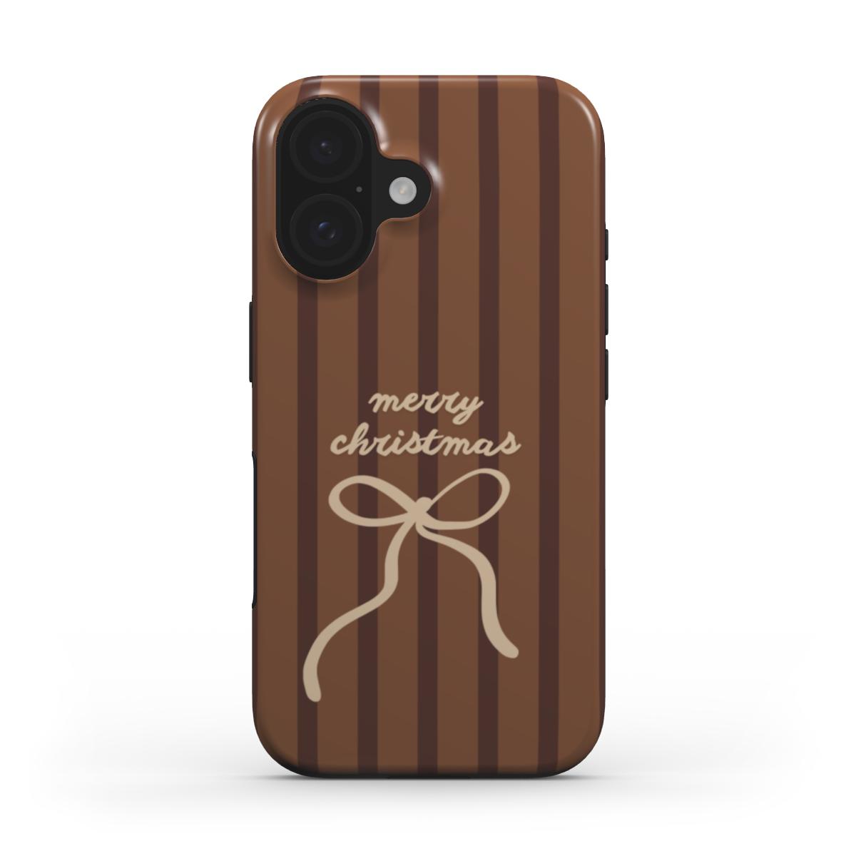 Merry Christmas Brown - Tough Case