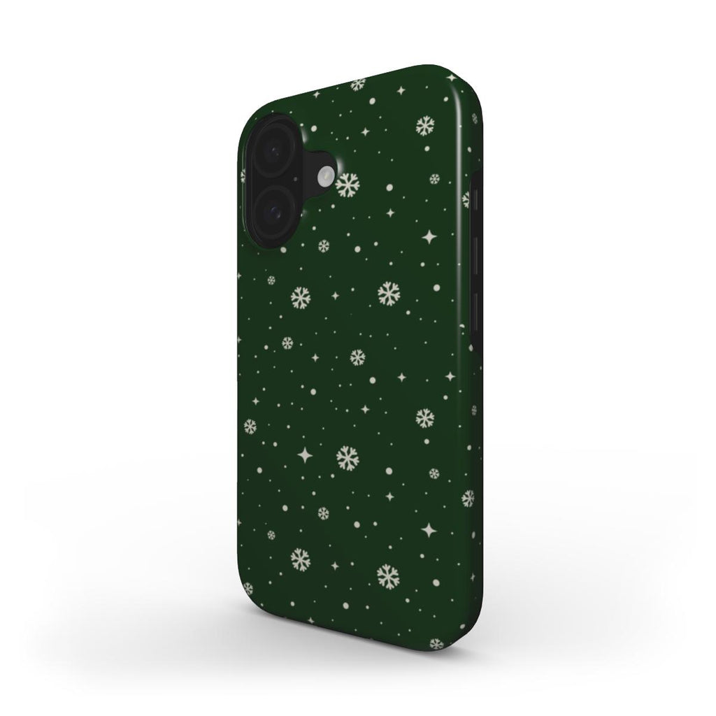 Snowflakes Green - MagSafe Tough Case
