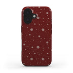 Snowflakes Red - MagSafe Tough Case