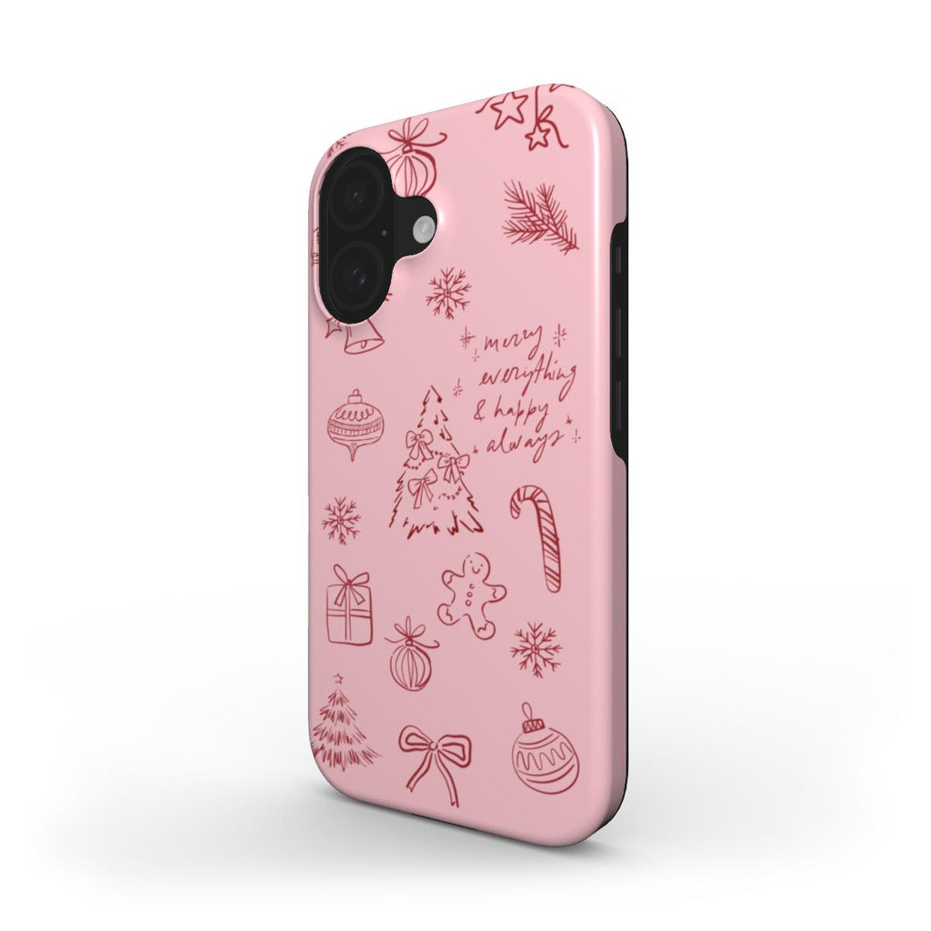 Winter Wonderland Pink - Tough Case