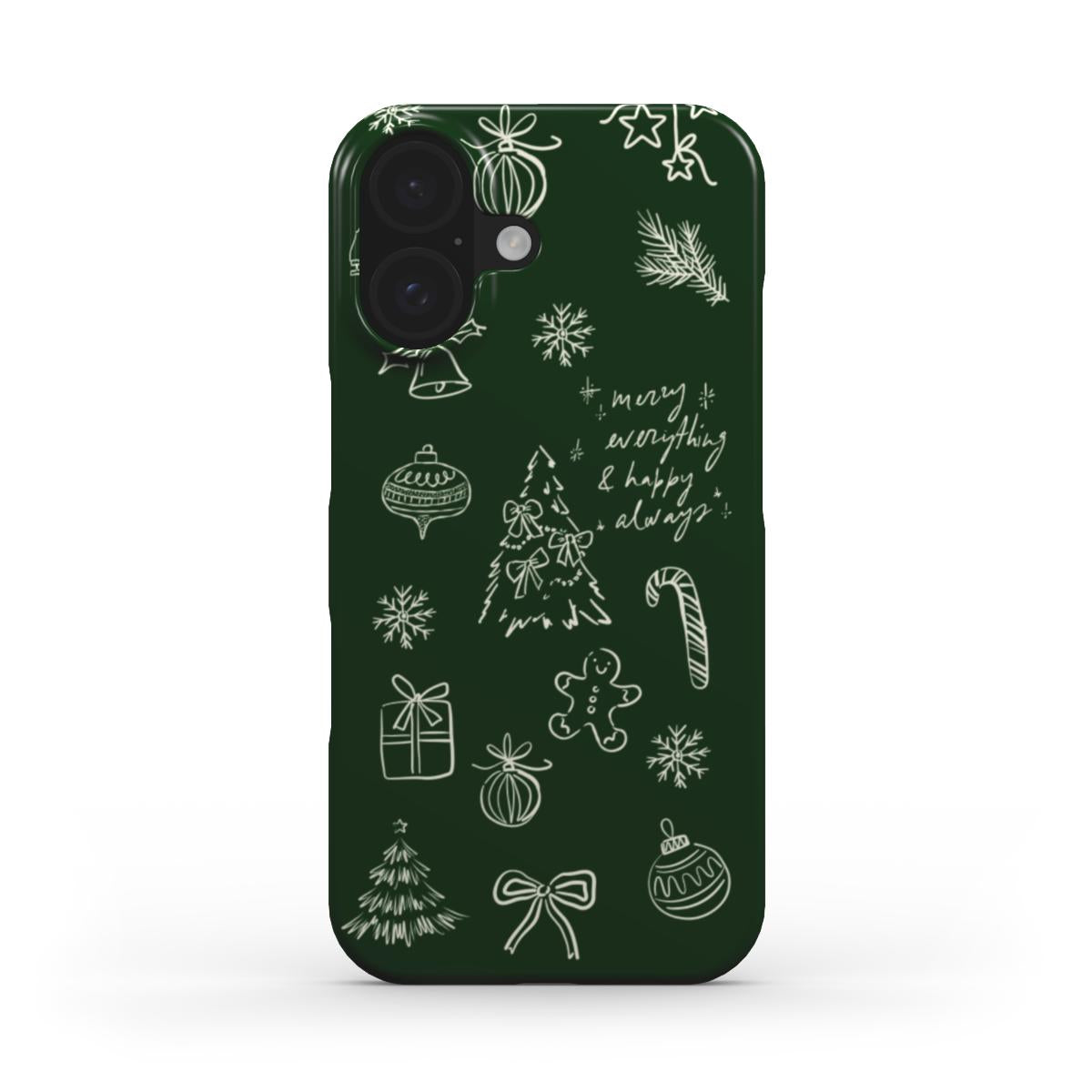 Winter Wonderland Green - Slim Case