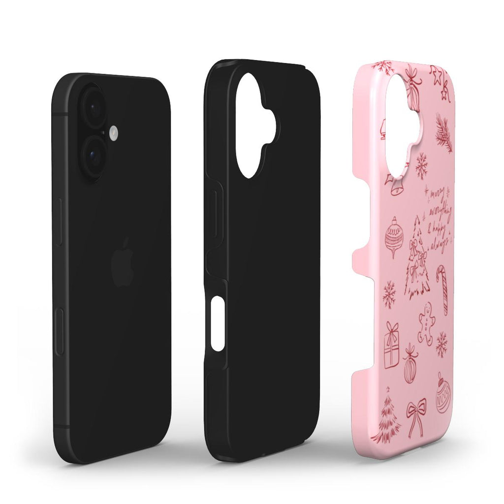 Winter Wonderland Pink - Tough Case